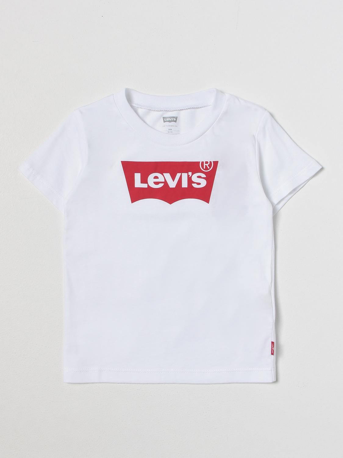 LEVI'S tshirt for baby White Levi's tshirt 6E8157 online on