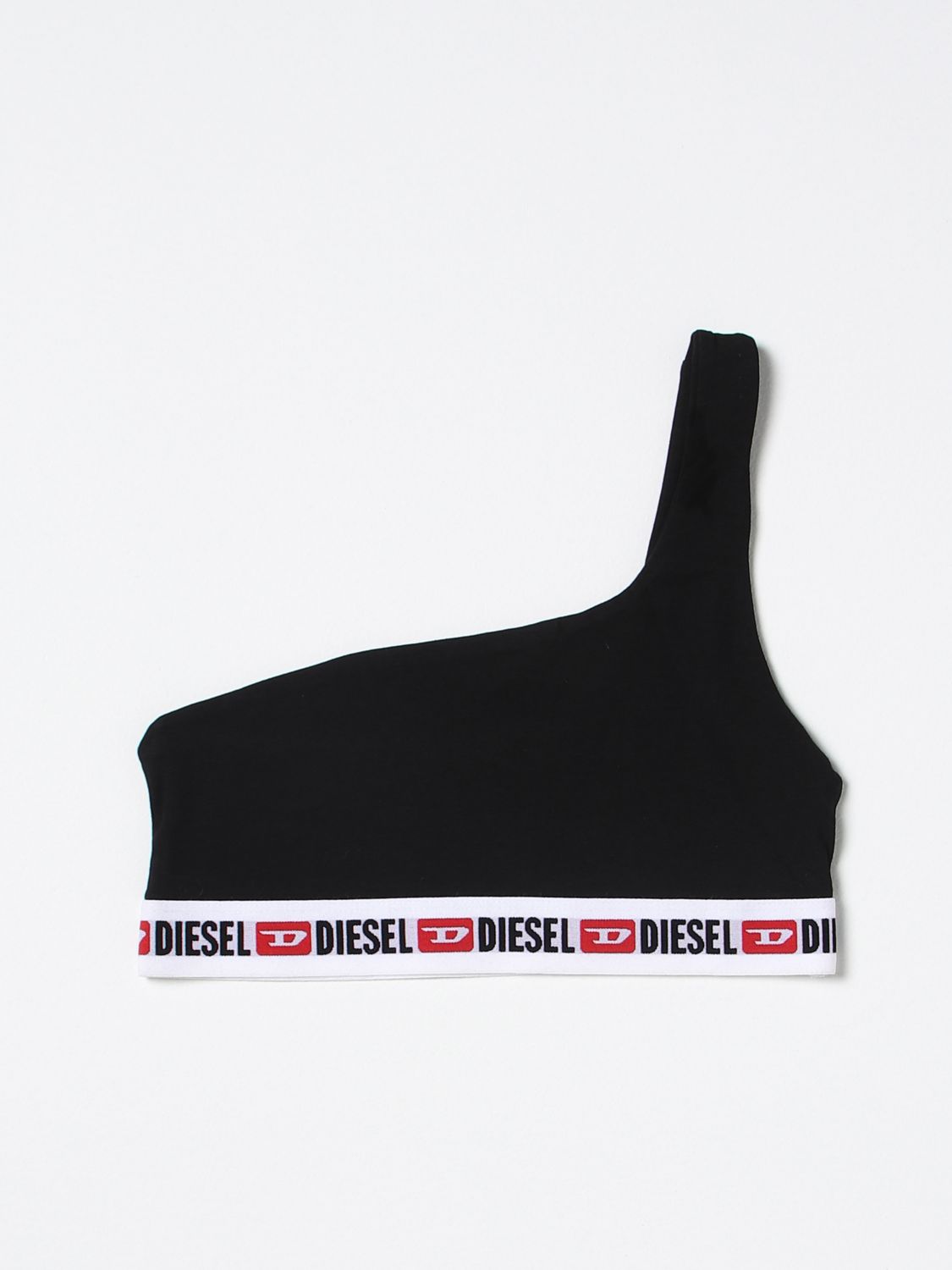 DIESEL: lingerie for woman - Black | Diesel lingerie A054850EAXL online ...