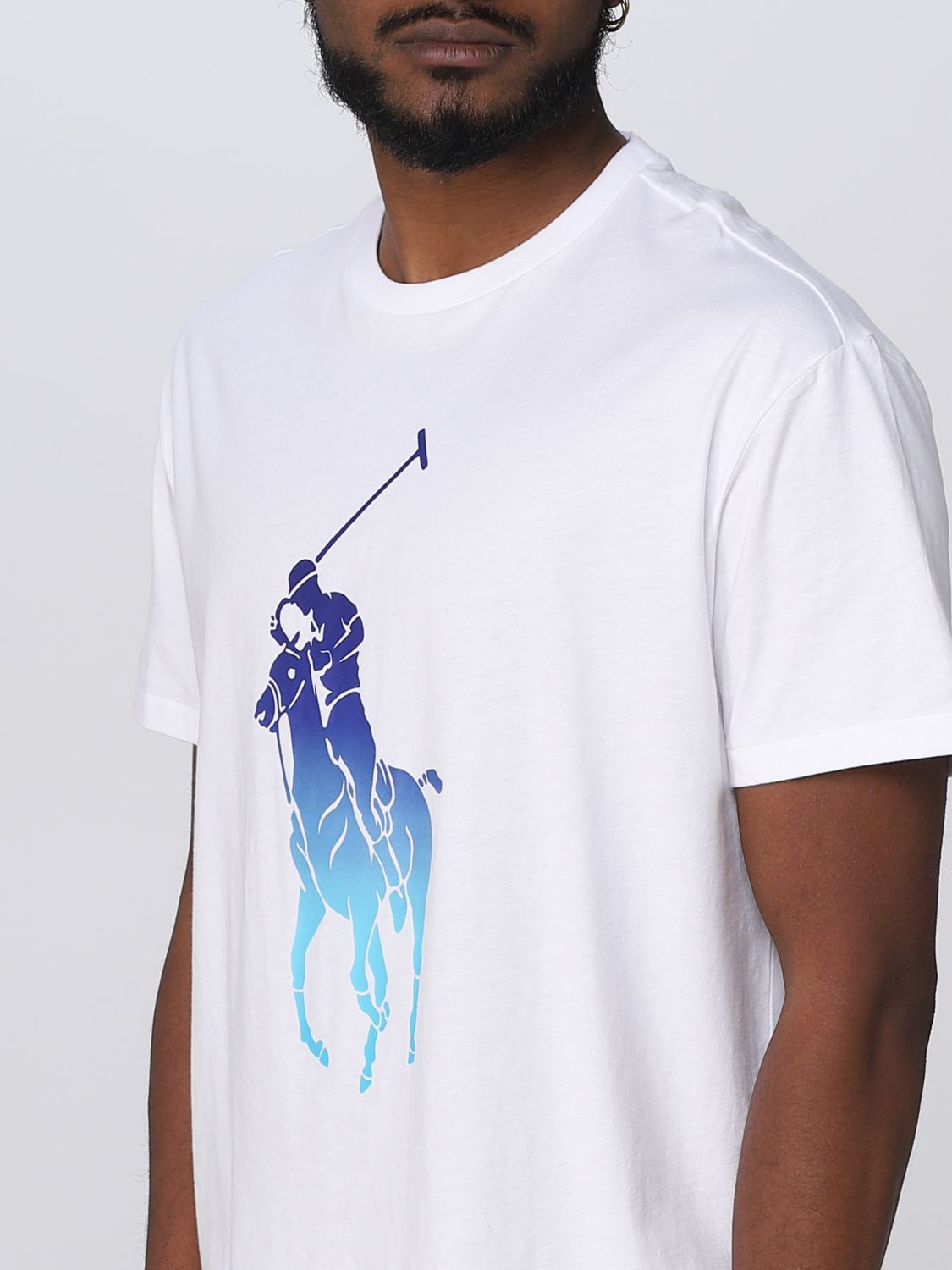 POLO RALPH LAUREN: t-shirt for man - White  Polo Ralph Lauren t-shirt  710890946 online at