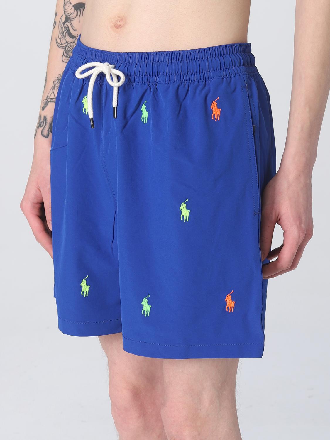 POLO RALPH LAUREN swimsuit for man Royal Blue Polo Ralph Lauren