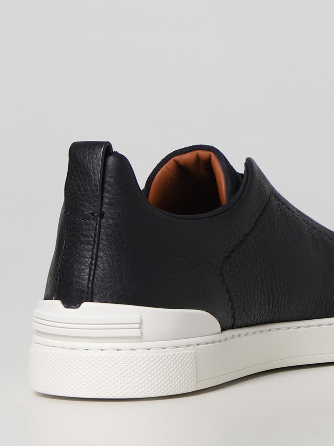 ZEGNA: sneakers for man - Navy | Zegna sneakers LHRHSS4667Z online on ...