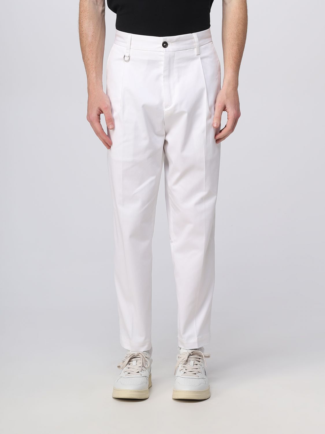 Paolo Pecora Trousers Men In White