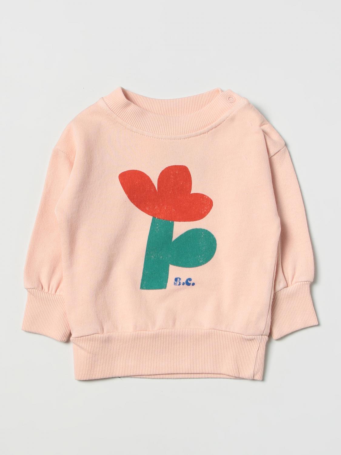 Bobo Choses Baby Sea Flower Cotton Sweatshirt In Pink