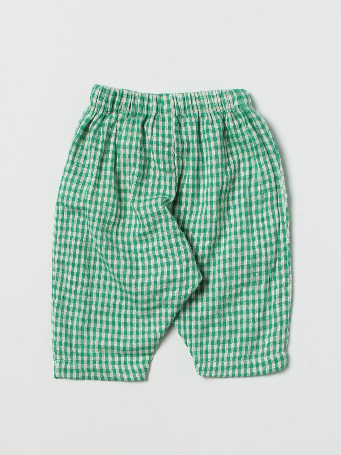 BOBO CHOSES pants for baby Green Bobo Choses pants 123AB069 online