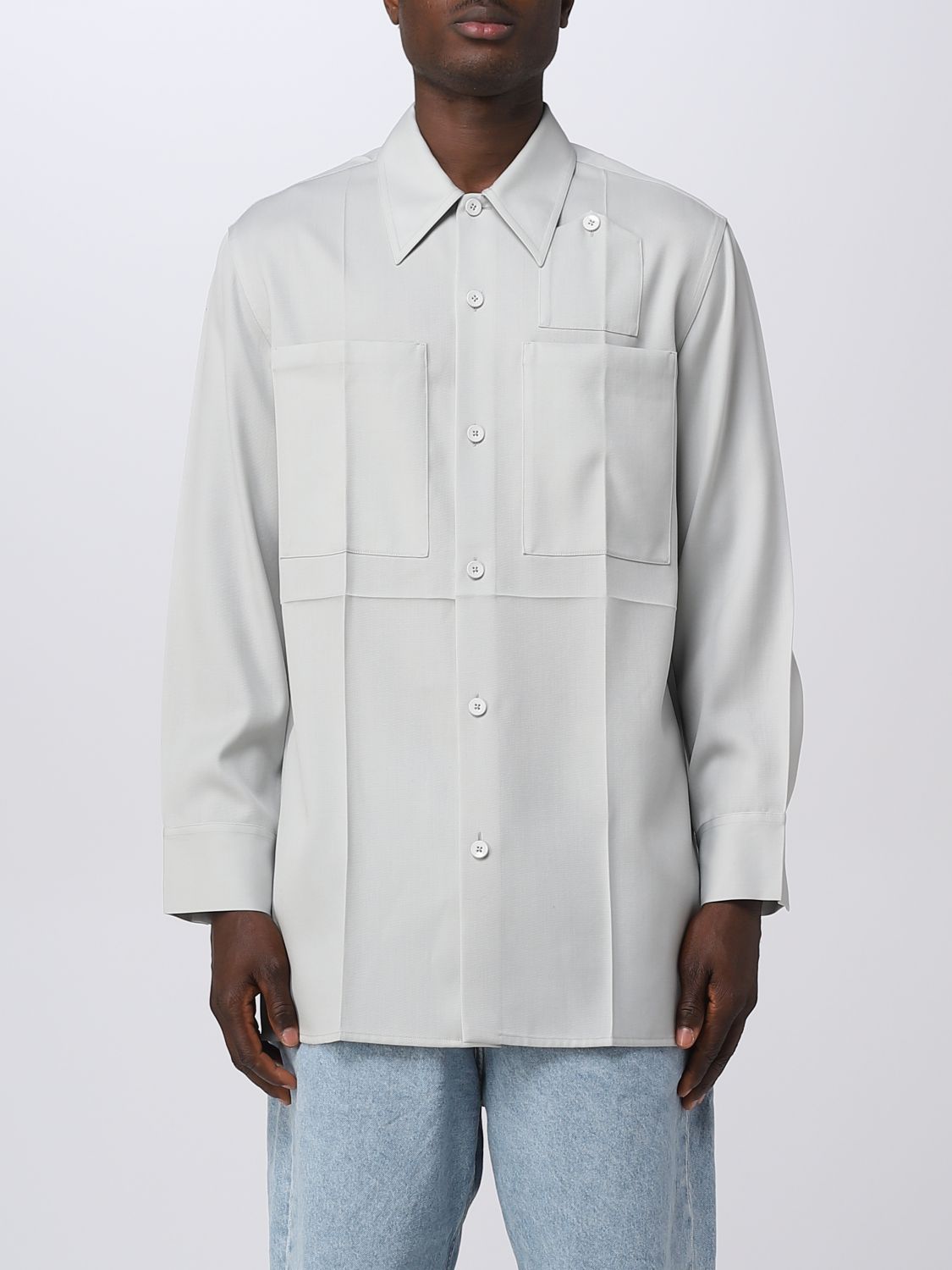 Door Correctie Flash JIL SANDER: shirt for man - White | Jil Sander shirt J22DL0106J40003 online  on GIGLIO.COM