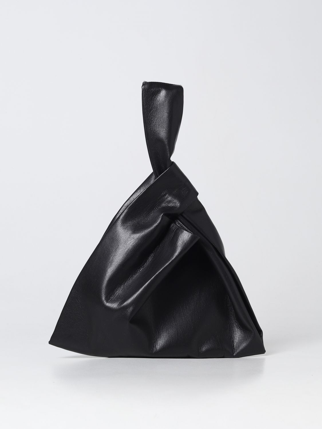 Shop Nanushka Handbag  Woman Color Black