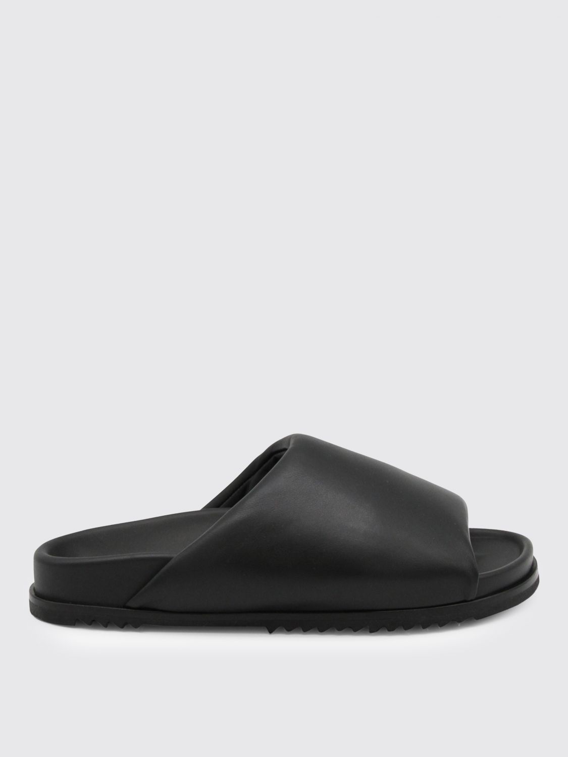 Shop Rick Owens Flat Sandals  Woman Color Black