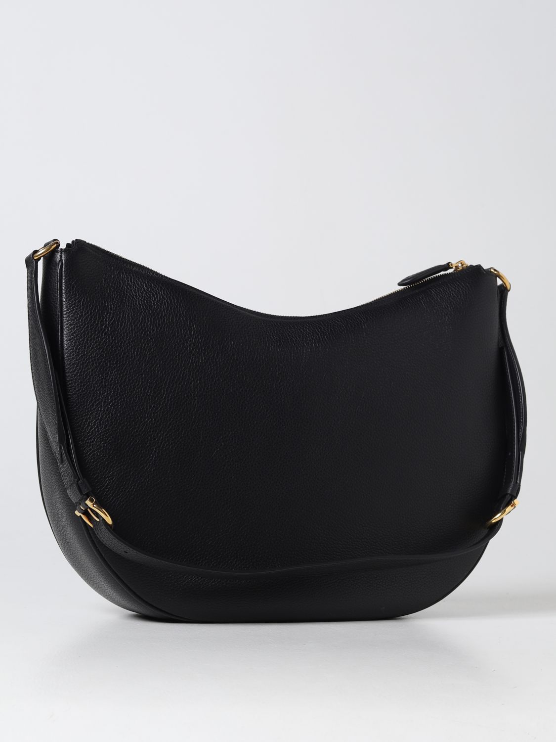 FERRAGAMO: shoulder bag for woman - Black | Ferragamo shoulder bag ...