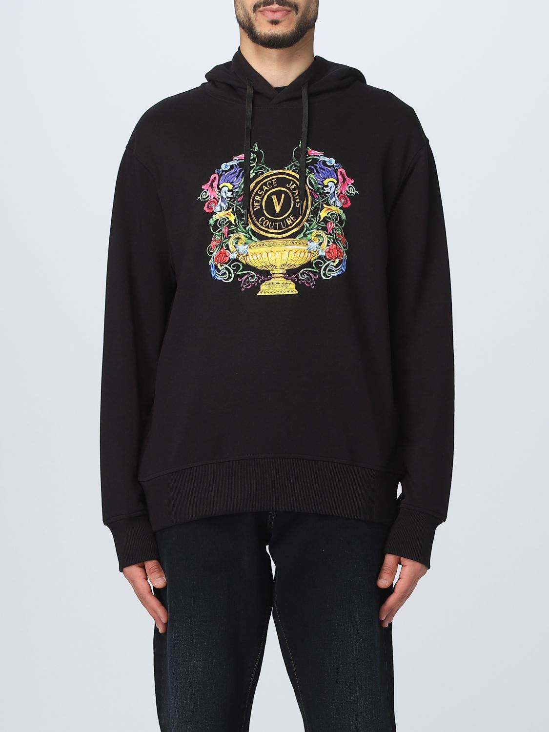 Versace Jeans Couture Sweatshirt  Men Color Black