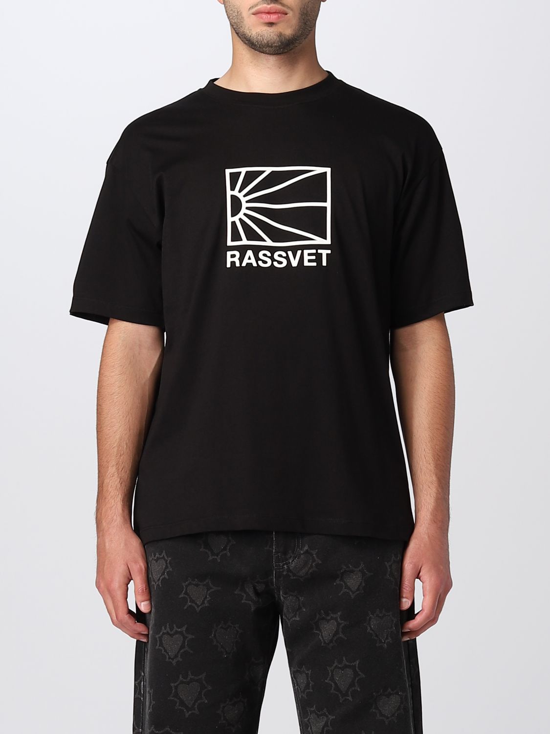 RASSVET：Rassvett恤男士 - 黑色 | RassvetT恤PACC12T002在线就在GIGLIO.COM