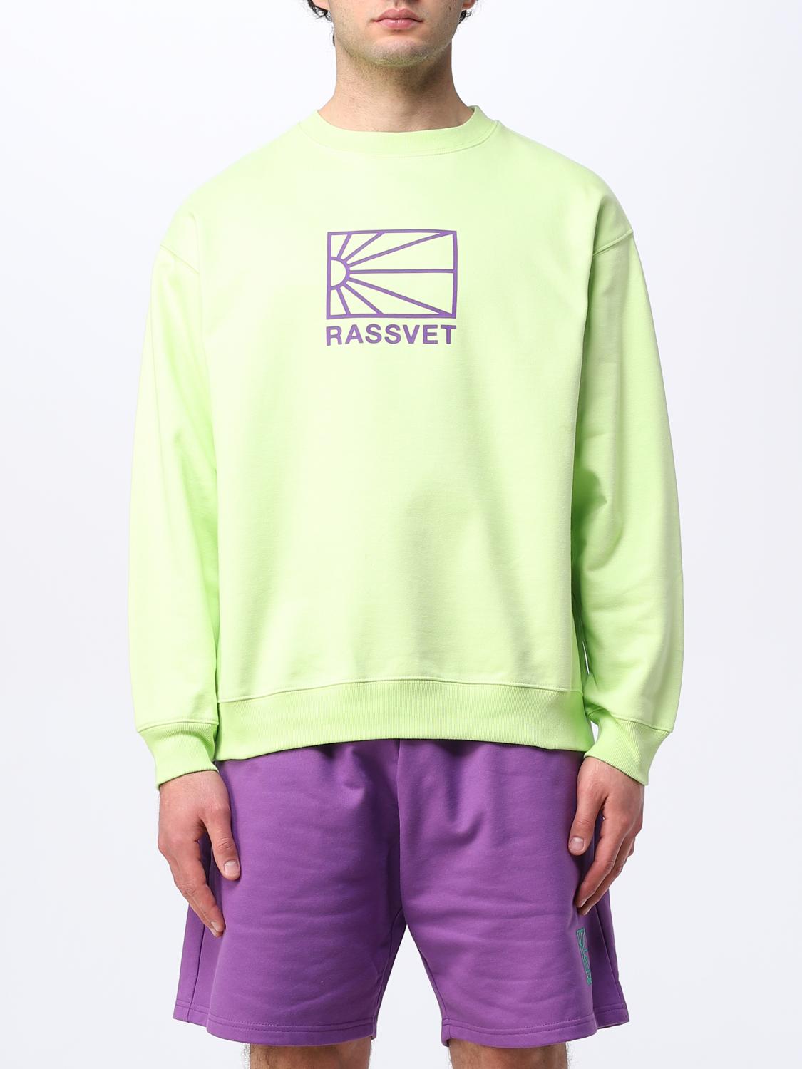 Rassvet Swetshirt Long Sleeves With Logo In Green