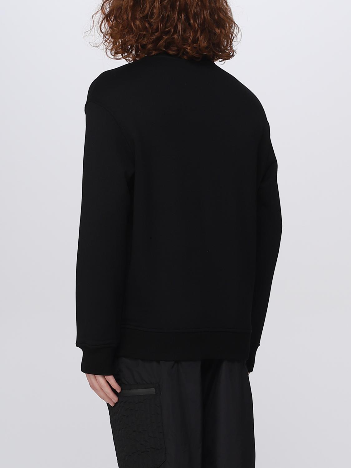Felpa Emporio Armani: Felpa Emporio Armani in cotone nero 3