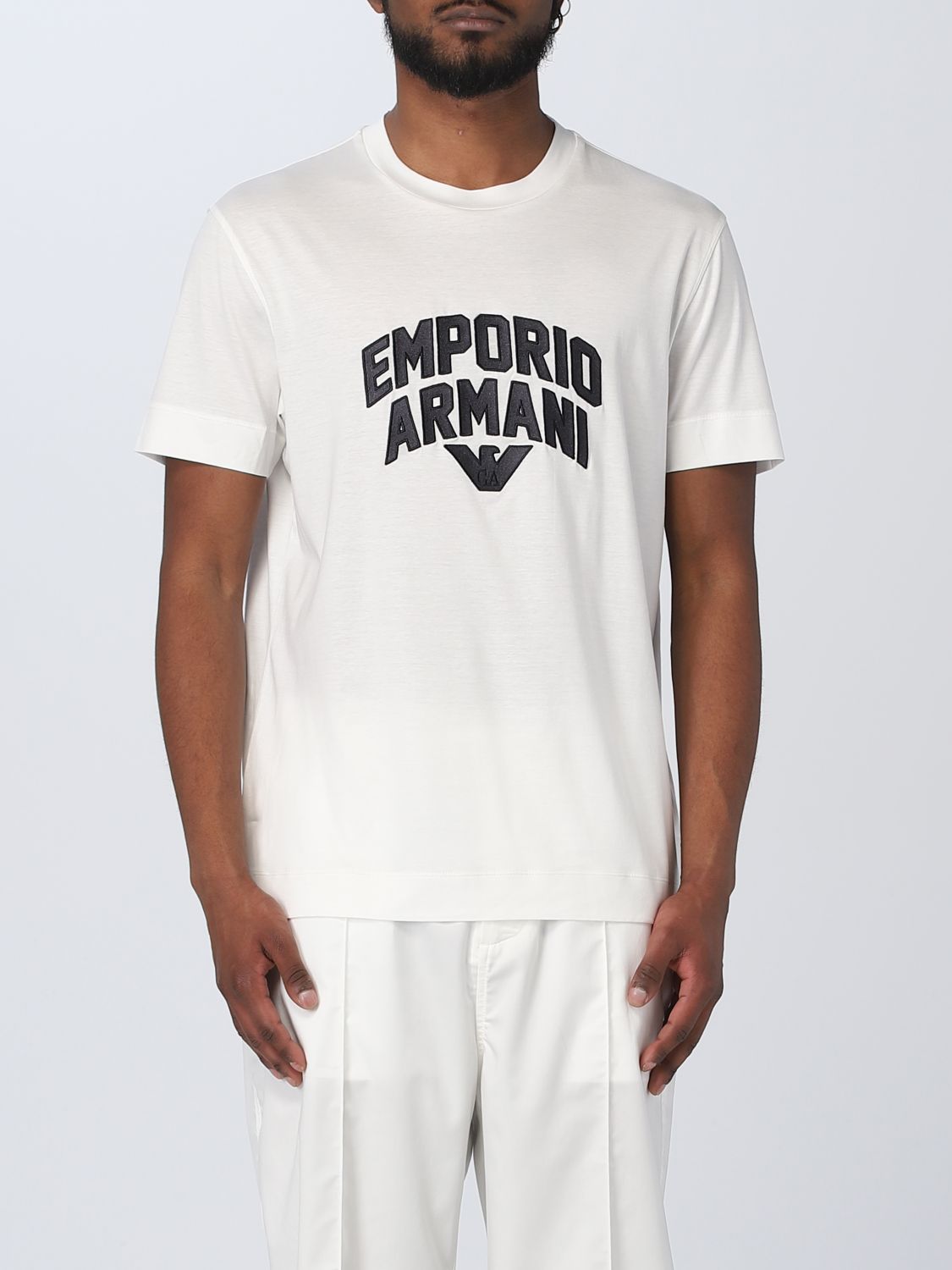 Emporio Armani T-shirt  Men Color White