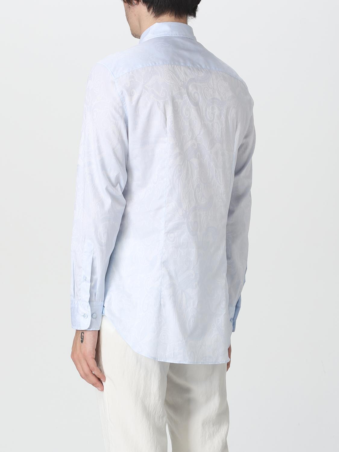 Camicia Etro: Camicia Etro in cotone azzurro 3