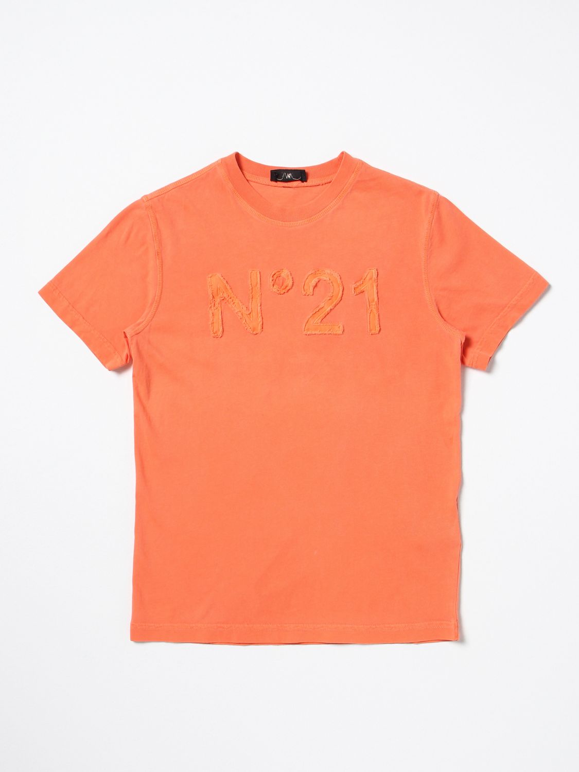 N°21 T-shirt N° 21 Kids Color Orange