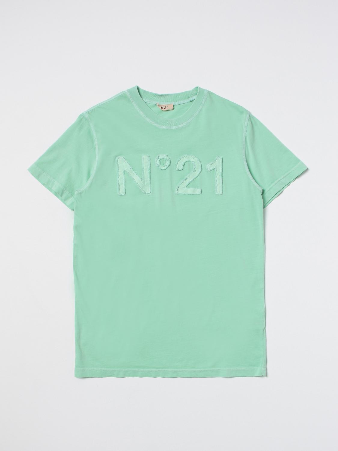 N°21 T-shirt N° 21 Kids Color Green