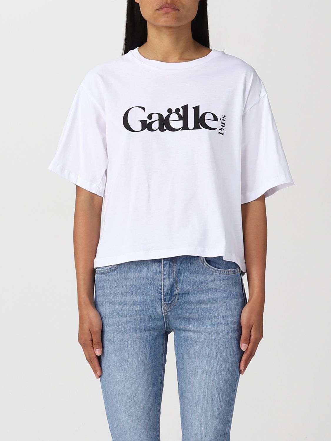 Gaelle Paris T-shirt Gaëlle Paris Woman Colour White