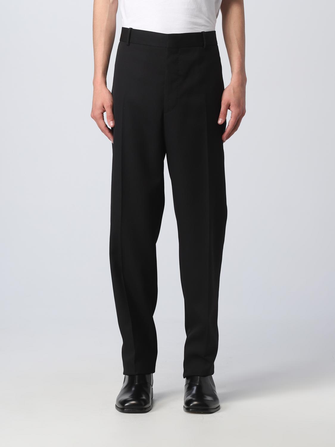 ALEXANDER MCQUEEN WOOL BLEND PANTS,E08786002