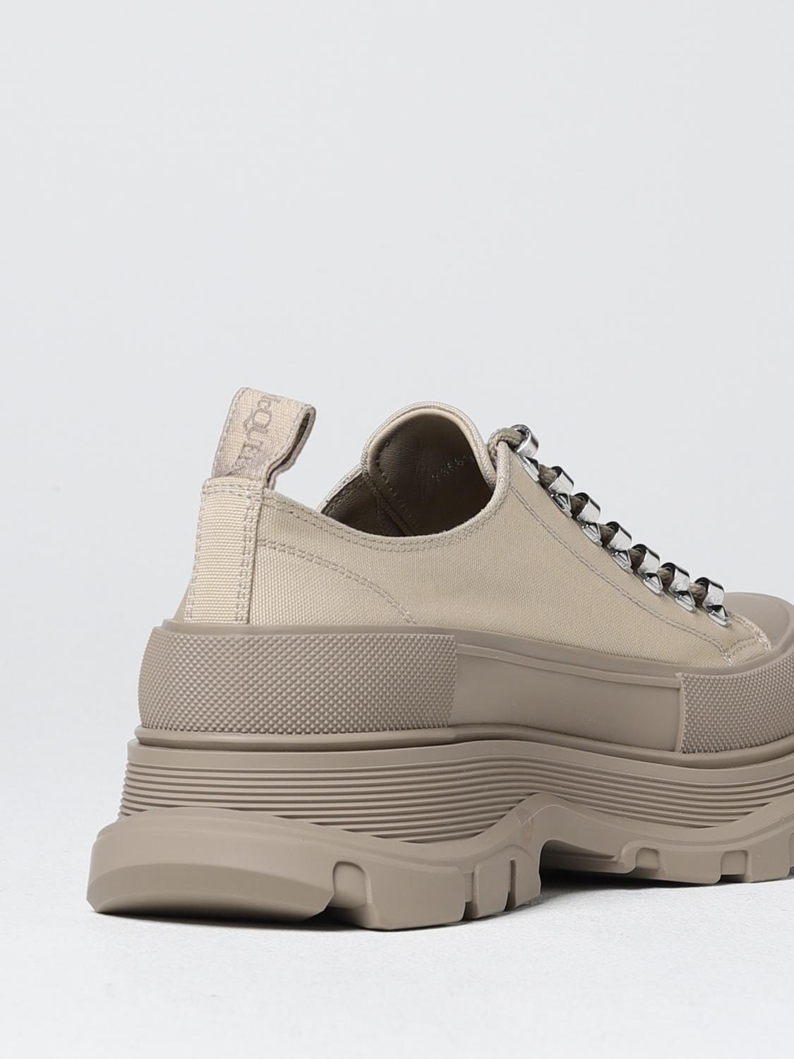 Scarpe stringate Alexander Mcqueen: Derby Tread Slick Alexander McQueen in canvas beige 3