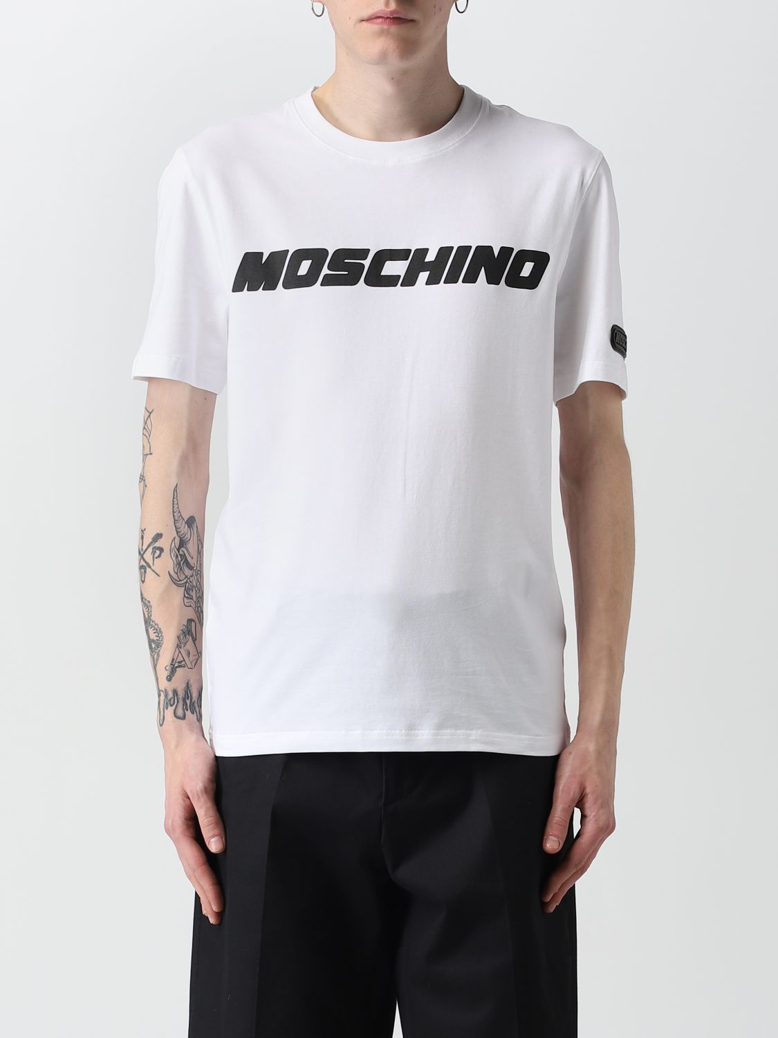Moschino Couture T恤  男士 颜色 白色 In White
