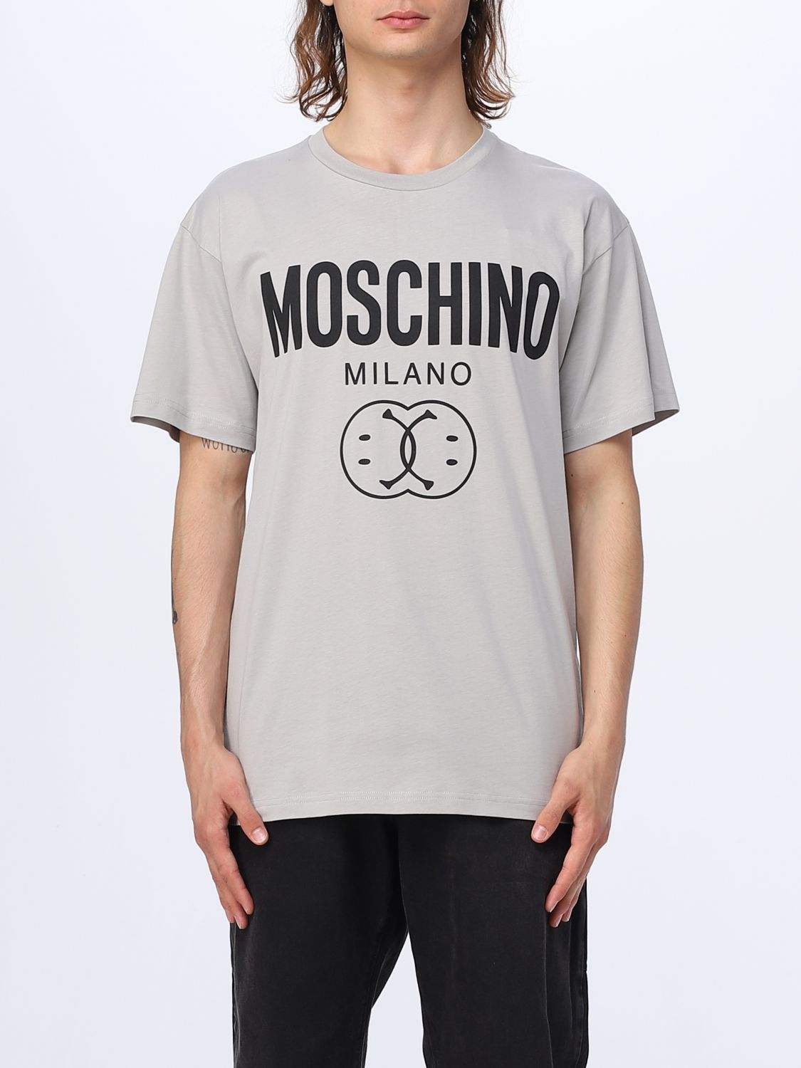 Moschino Couture T-shirt  Men Color Grey
