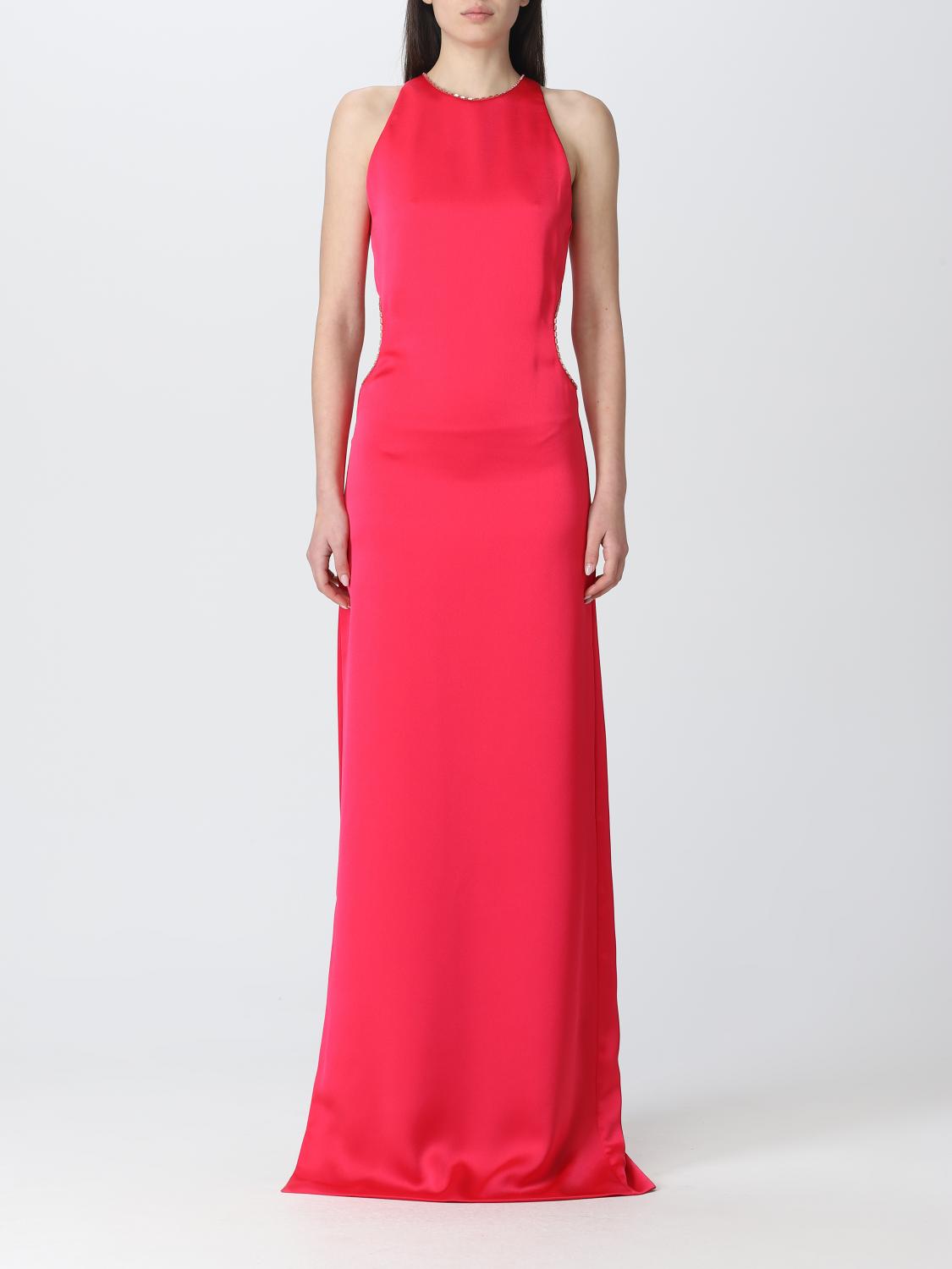 Genny Dress  Woman In Fuchsia