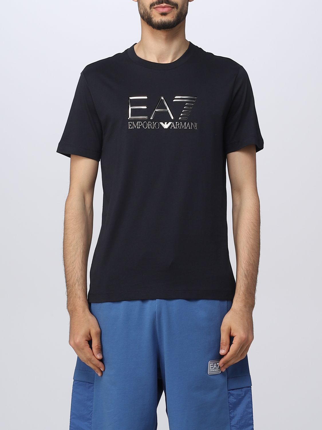 Ea7 T-shirt  Men In Blue 1