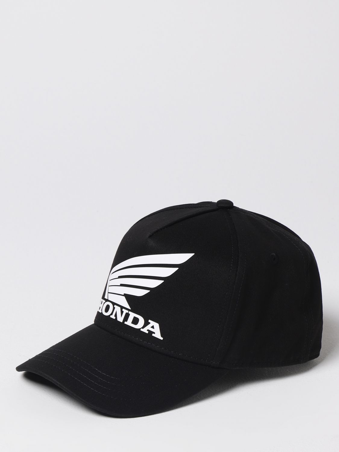 Cappello Dsquared2: Cappello Honda Dsquared2 in cotone con stampa nero 1