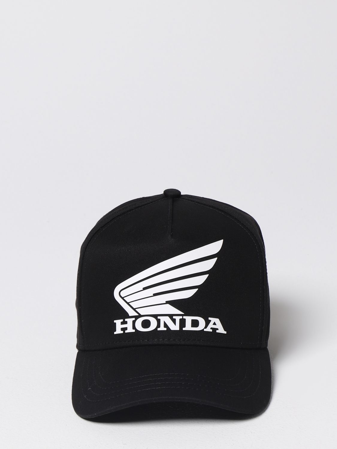 Cappello Dsquared2: Cappello Honda Dsquared2 in cotone con stampa nero 2