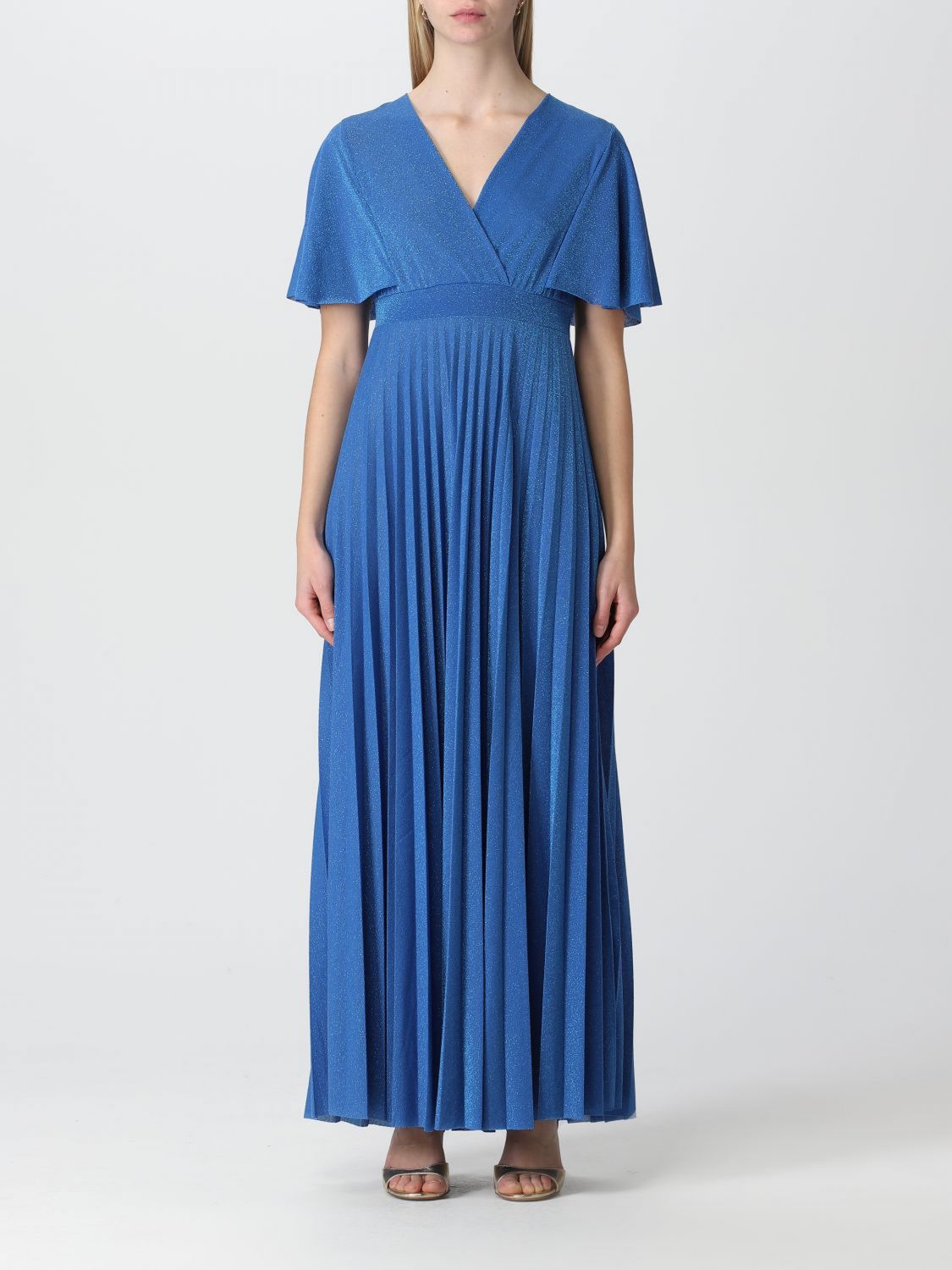 KAOS: dress for woman - Blue | Kaos dress PPJMA016 online on GIGLIO.COM