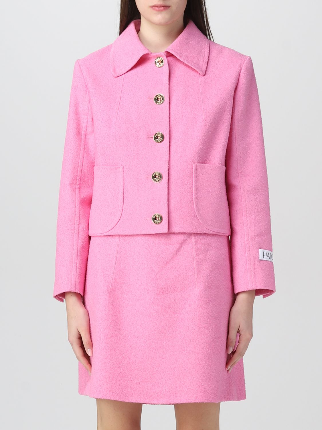 Shop Patou Jacket  Woman Color Pink