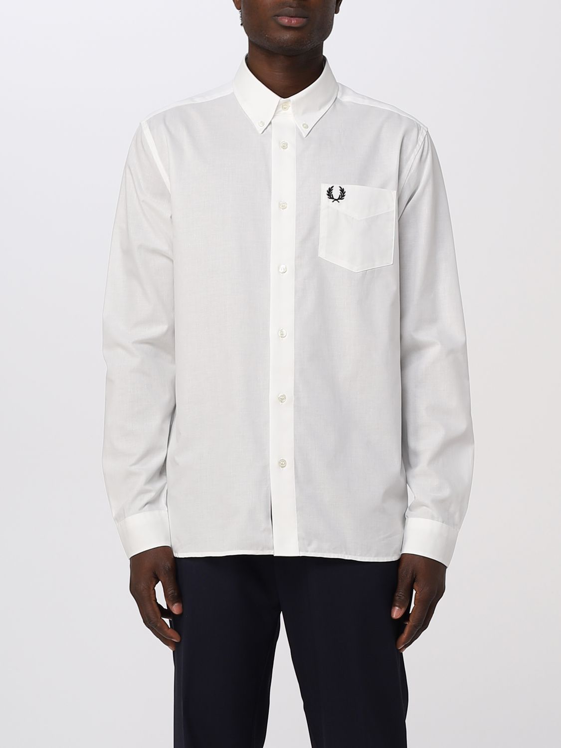 Fred Perry Shirt  Men Color White