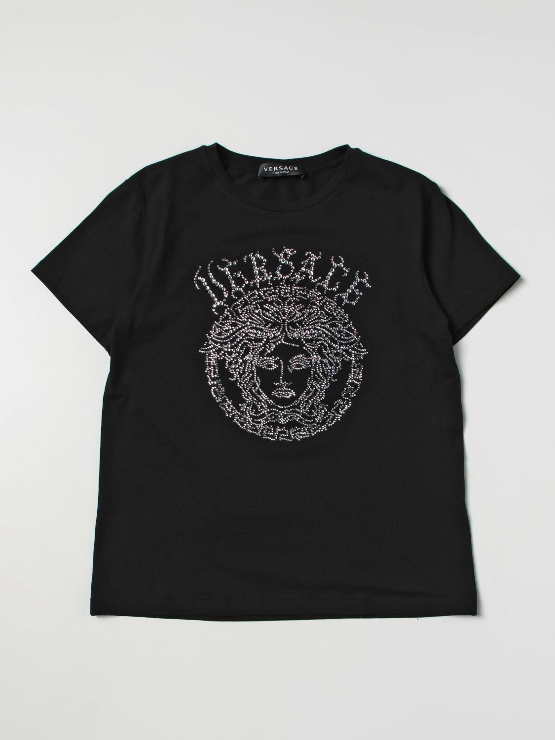 Young Versace Kids' T恤  儿童 颜色 黑色 In Black