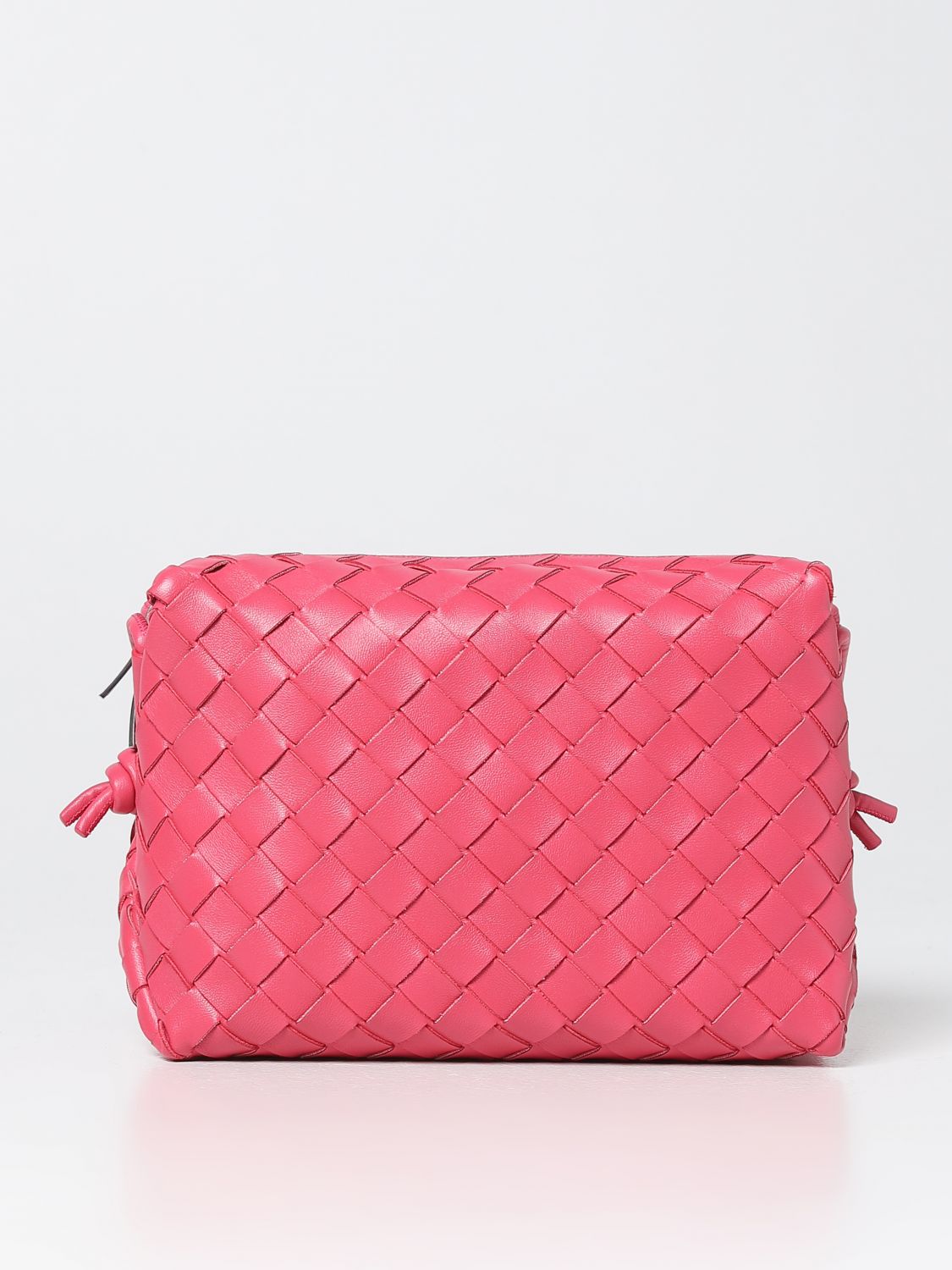 BOTTEGA VENETA: crossbody bags for woman - Fuchsia | Bottega Veneta ...