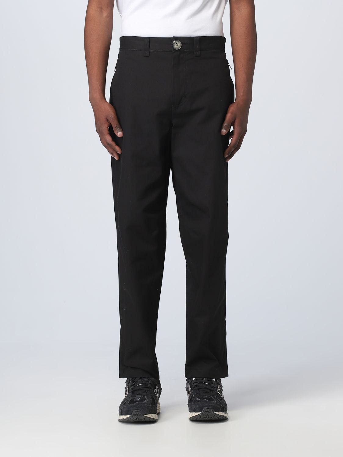 Shop Lanvin Pants  Men Color Black