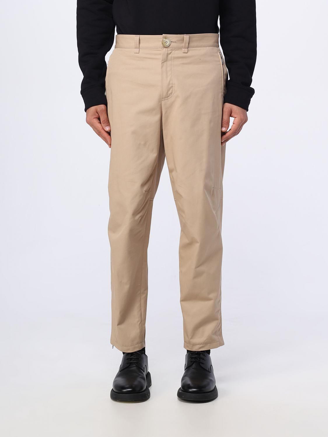 Shop Lanvin Pants  Men Color Sand