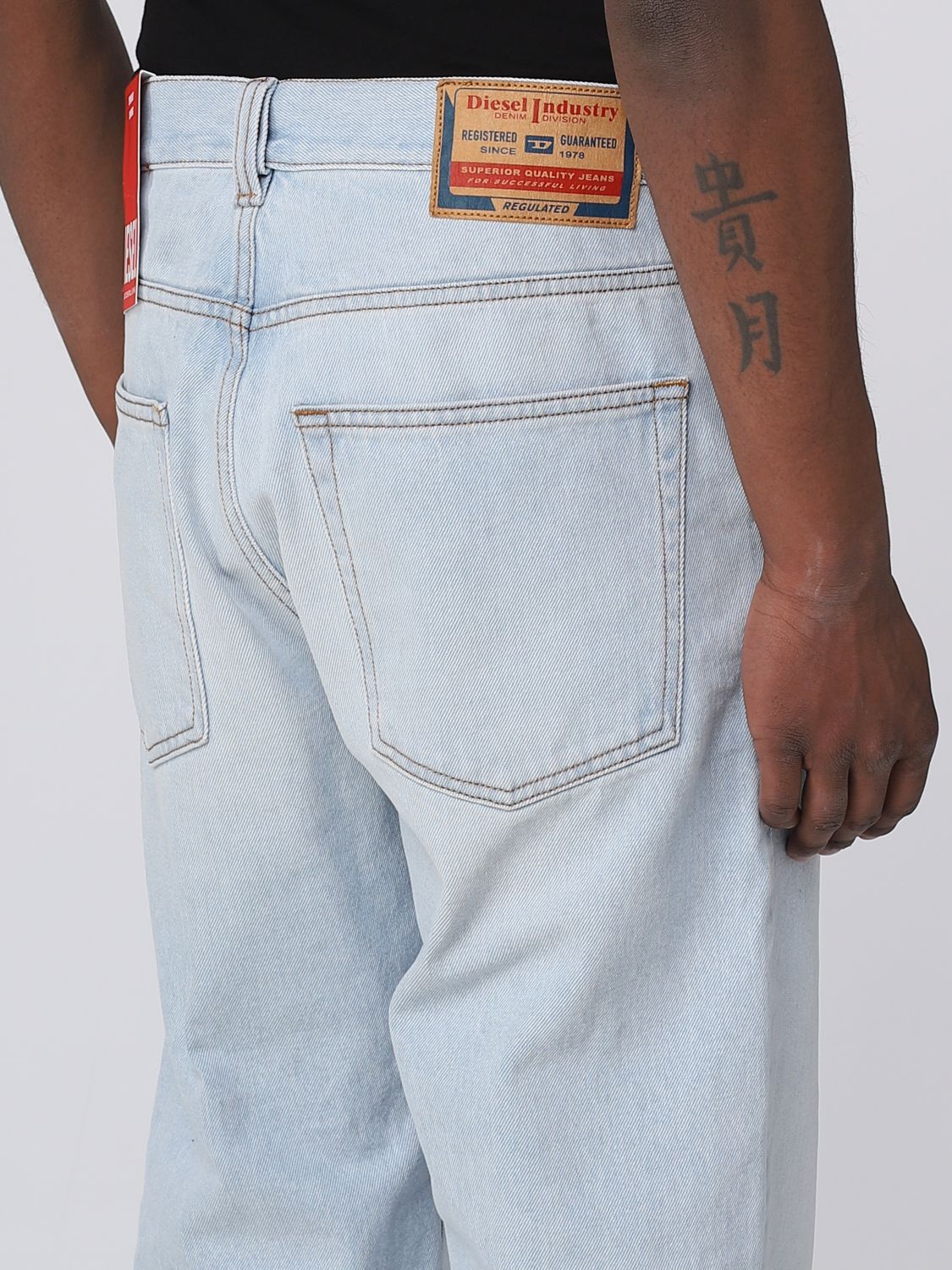 DIESEL: for man - Denim | Diesel jeans A04149007L4 online on GIGLIO.COM