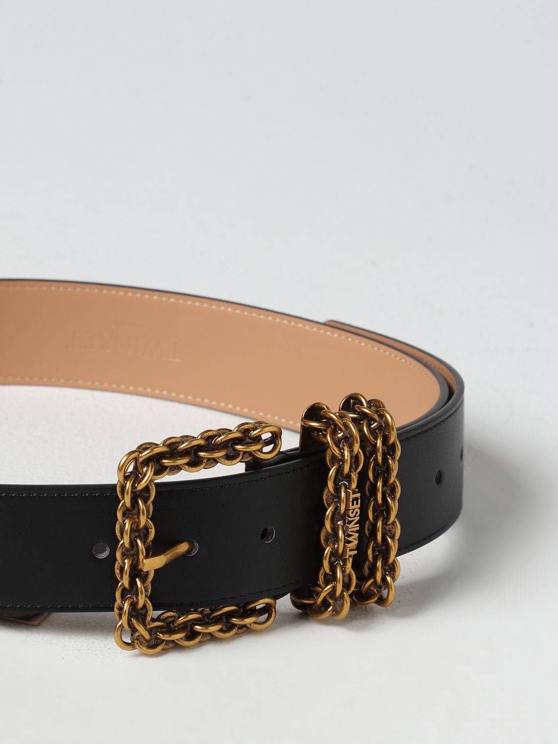 TWINSET: belt for woman - Black | Twinset belt 231TA4090 online on ...