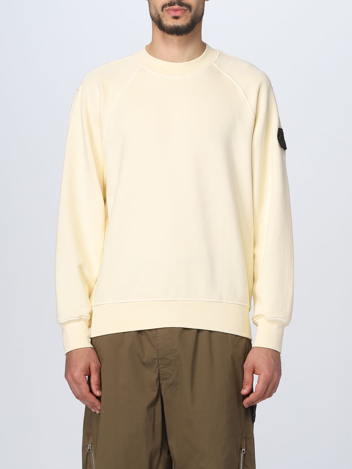 Stone Island Shadow Project Sweater  Men Color Yellow Cream