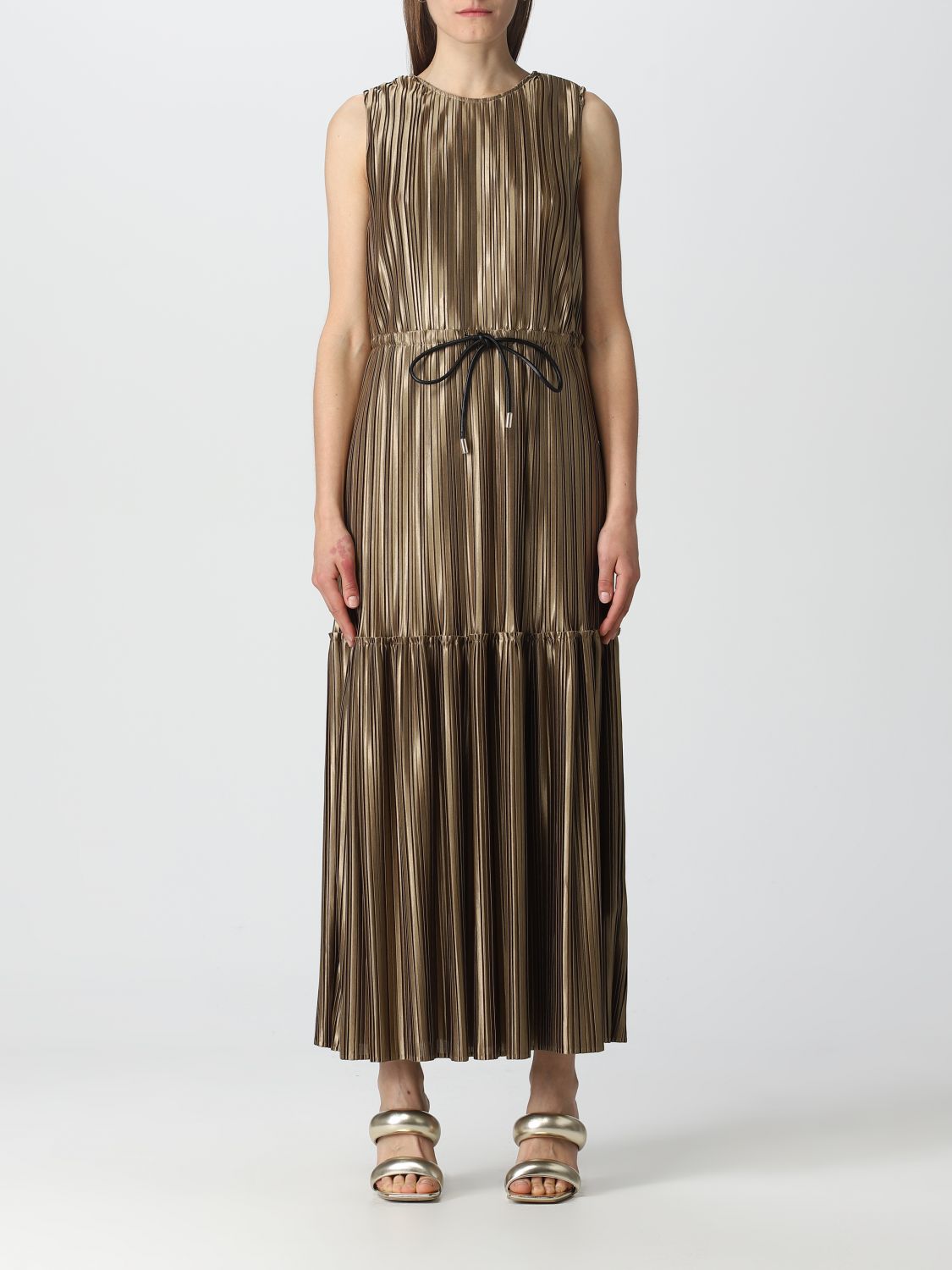 Actitude Twinset Dress  Woman Color Bronze