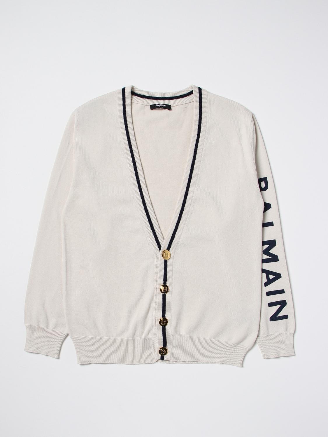 Balmain Sweater  Kids Kids Color Beige