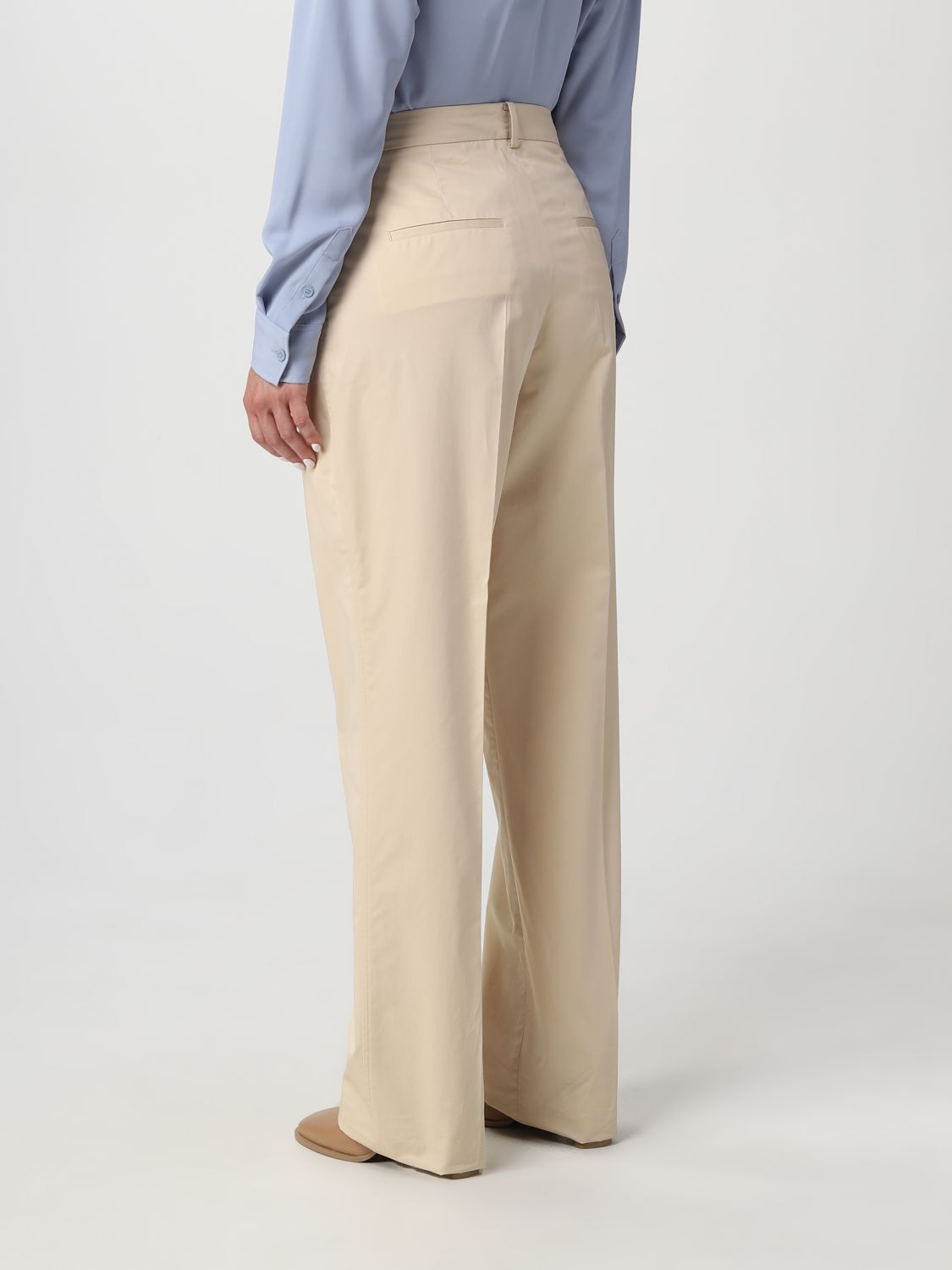 CALVIN KLEIN: pants for woman - Beige | Calvin Klein pants K20K205212 ...