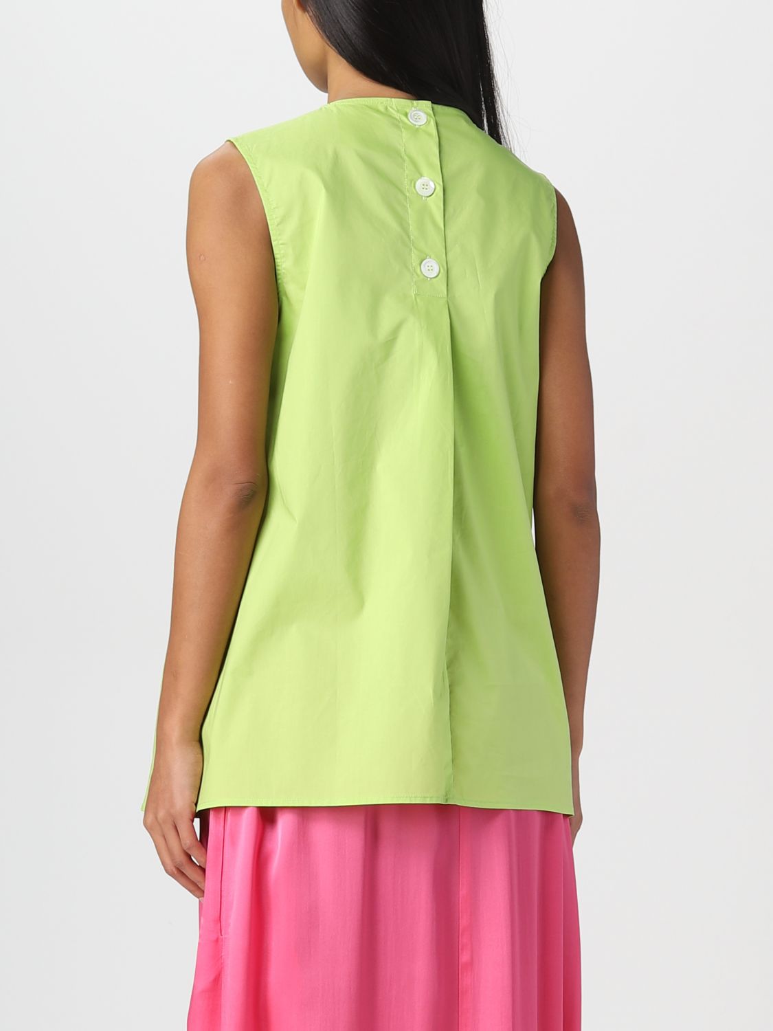 Top Semicouture: Top Semicouture para mujer verde 2