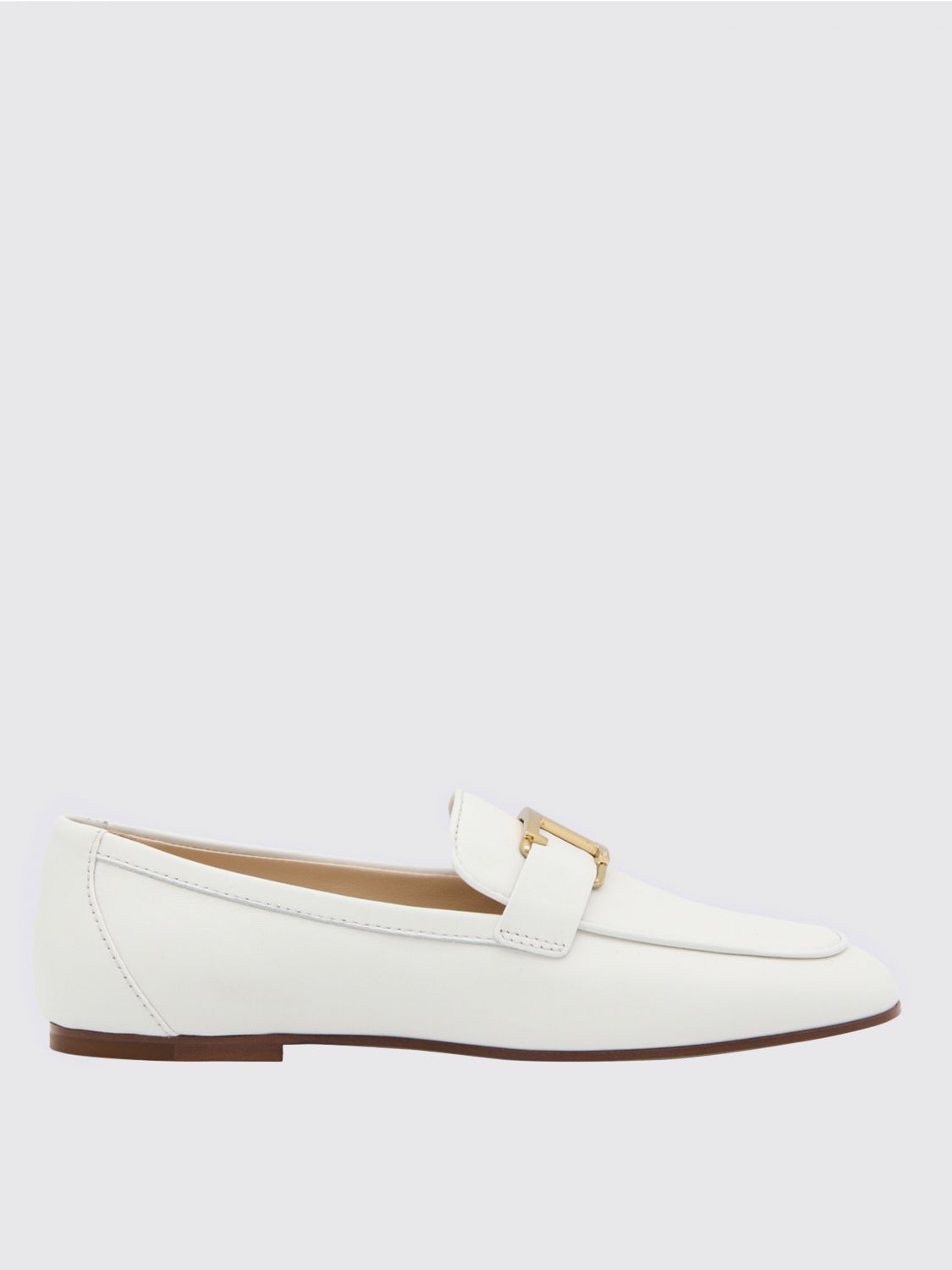TOD'S: loafers for woman - White | Tod's loafers XXW79A0GG90MID online ...