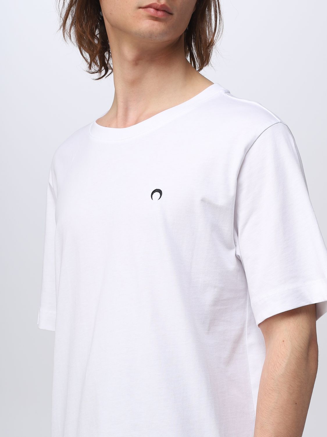 Camiseta Marine Serre: Camiseta Marine Serre para hombre blanco 3