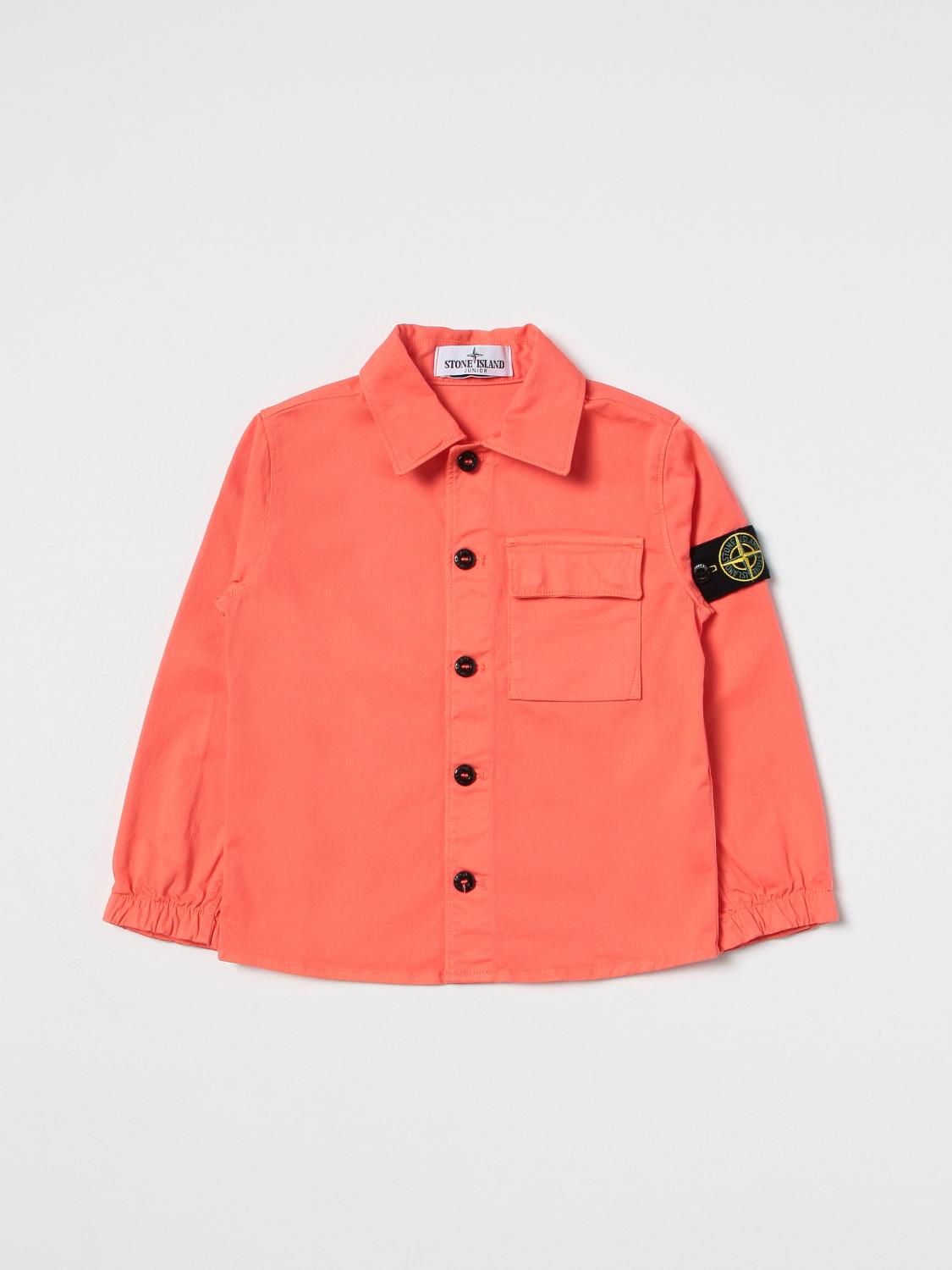 Stone Island Shirt Junior Kids In Coral ModeSens