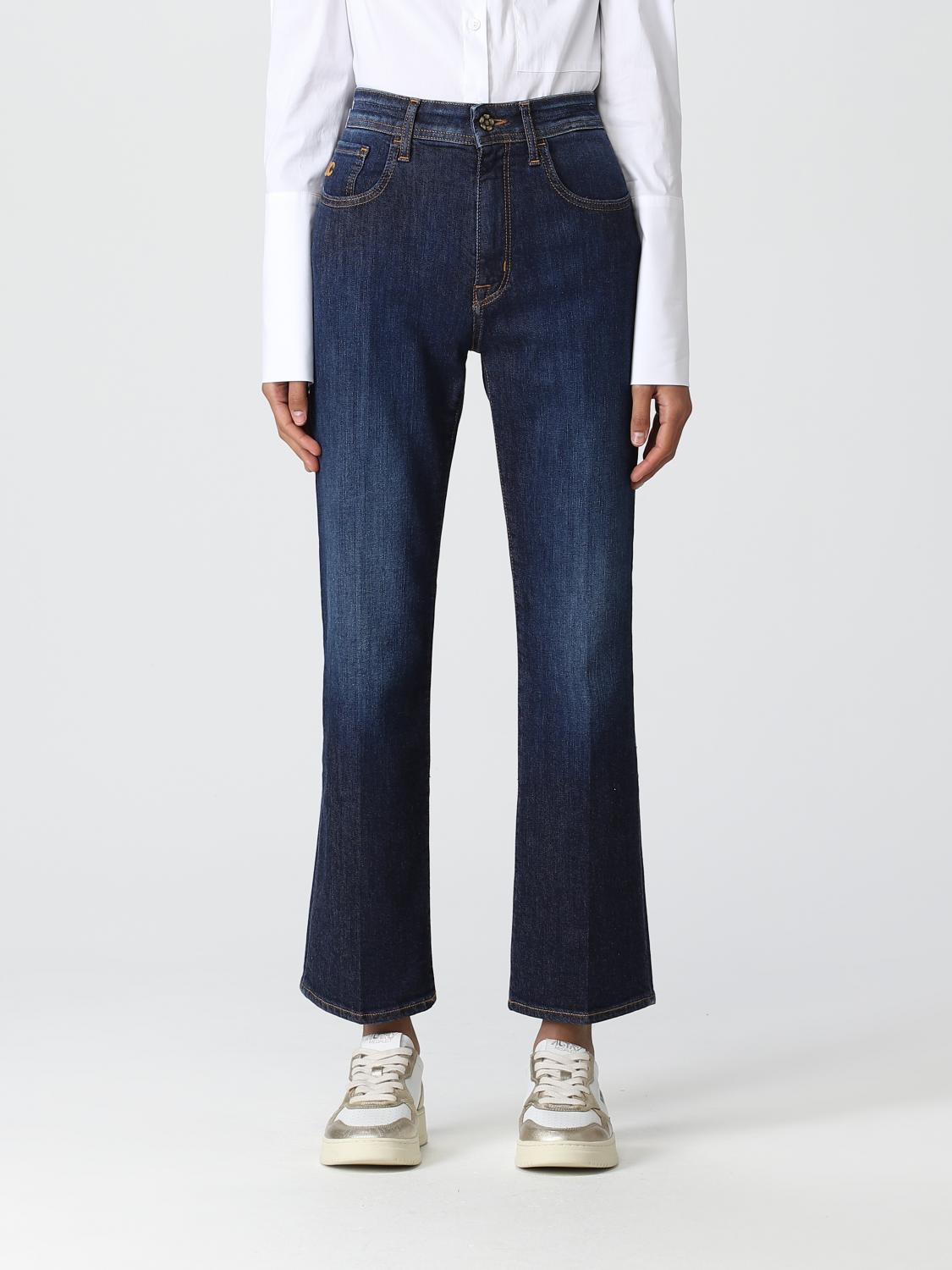 JACOB COHEN: jeans for woman - Blue | Jacob Cohen jeans VQ03110S3996 ...