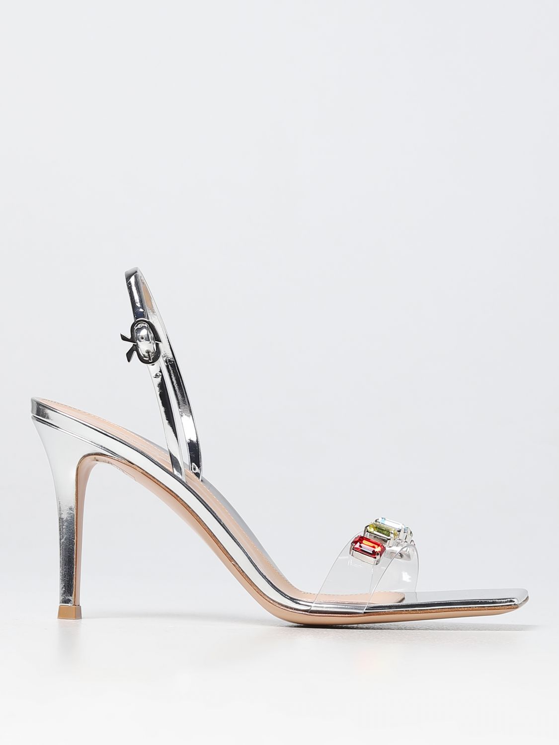 Gianvito Rossi Heeled Sandals  Woman Color Grey