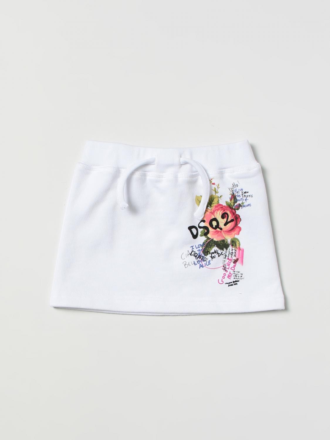 DSQUARED2 JUNIOR skirt for baby White Dsquared2 Junior skirt