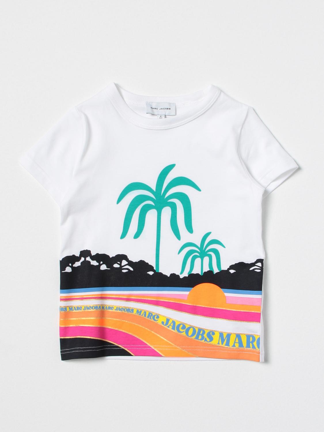 LITTLE MARC JACOBS: t-shirt for baby - White | Little Marc Jacobs t ...